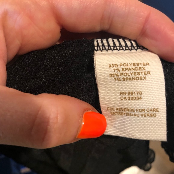 FREE PEOPLE Black Ruffled Bodycon Dress, NWT - Picture 6 of 7